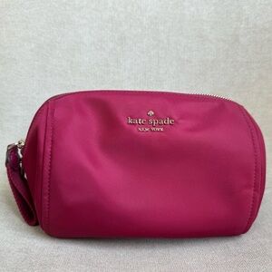 Pink Kate Spade Cosmetics Bag